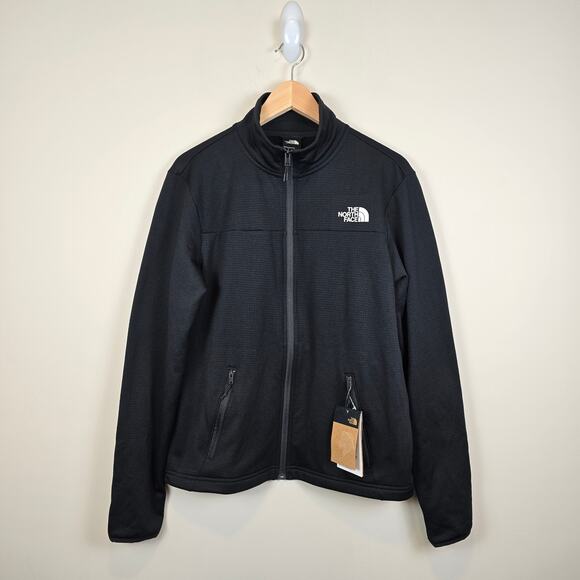 The North Face Other - The North Face Mens Size S Cedar Trail Grid Fleece Full Zip Jacket Black